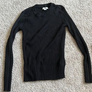 Plain black long sleeve it’s a